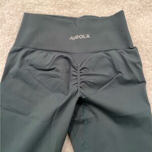 Teal Aurola Scrunch Leggings